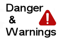Taylors Lakes Danger and Warnings